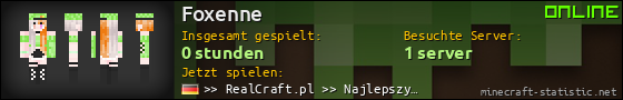 Benutzerleisten 560x90 für Foxenne