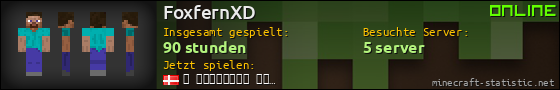 Benutzerleisten 560x90 für FoxfernXD