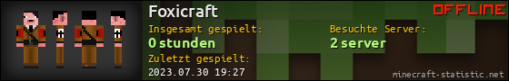 Benutzerleisten 560x90 für Foxicraft