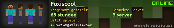 Benutzerleisten 560x90 für Foxiscool___