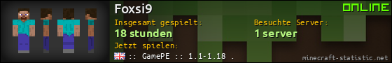 Benutzerleisten 560x90 für Foxsi9