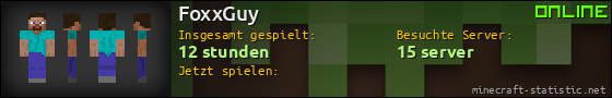 Benutzerleisten 560x90 für FoxxGuy