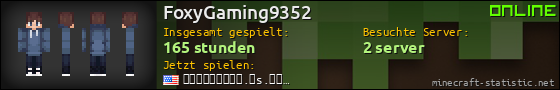 Benutzerleisten 560x90 für FoxyGaming9352