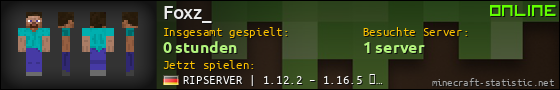 Benutzerleisten 560x90 für Foxz_