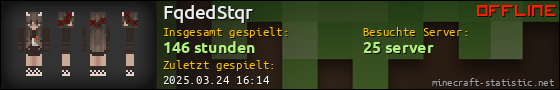Benutzerleisten 560x90 für FqdedStqr