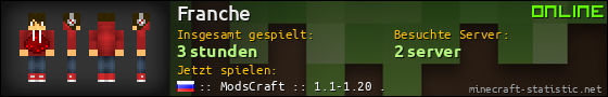 Benutzerleisten 560x90 für Franche