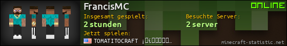Benutzerleisten 560x90 für FrancisMC