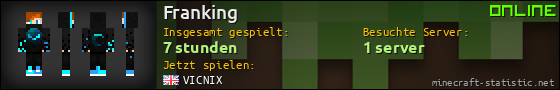 Benutzerleisten 560x90 für Franking