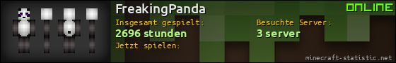 Benutzerleisten 560x90 für FreakingPanda