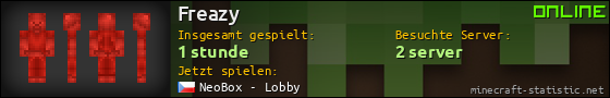 Benutzerleisten 560x90 für Freazy