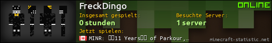 Benutzerleisten 560x90 für FreckDingo