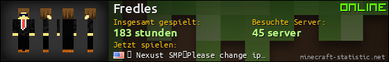 Benutzerleisten 560x90 für Fredles