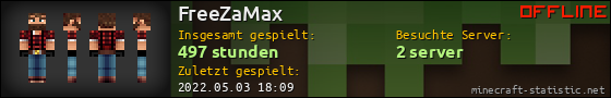 Benutzerleisten 560x90 für FreeZaMax
