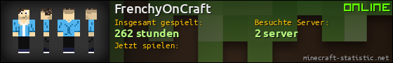 Benutzerleisten 560x90 für FrenchyOnCraft