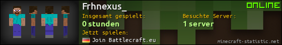 Benutzerleisten 560x90 für Frhnexus_