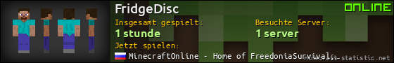 Benutzerleisten 560x90 für FridgeDisc