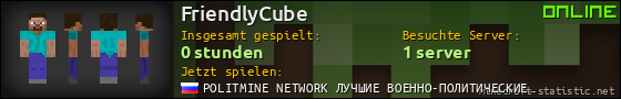 Benutzerleisten 560x90 für FriendlyCube