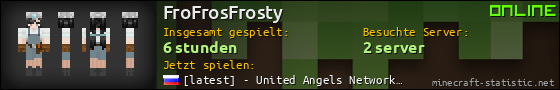 Benutzerleisten 560x90 für FroFrosFrosty