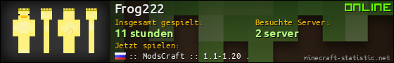 Benutzerleisten 560x90 für Frog222