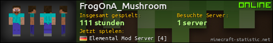 Benutzerleisten 560x90 für FrogOnA_Mushroom