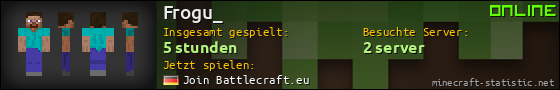 Benutzerleisten 560x90 für Frogu_