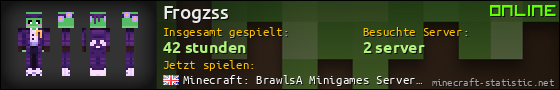 Benutzerleisten 560x90 für Frogzss