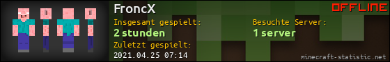 Benutzerleisten 560x90 für FroncX