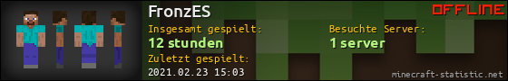 Benutzerleisten 560x90 für FronzES