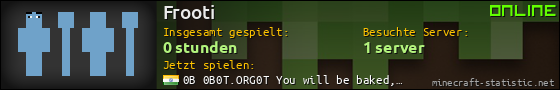 Benutzerleisten 560x90 für Frooti