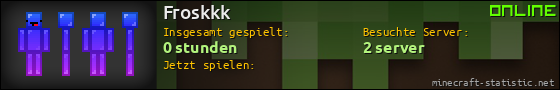 Benutzerleisten 560x90 für Froskkk