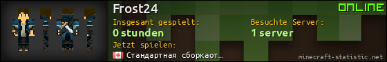 Benutzerleisten 560x90 für Frost24