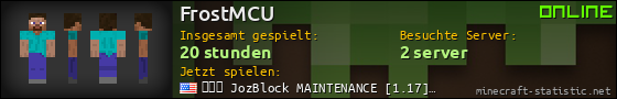 Benutzerleisten 560x90 für FrostMCU