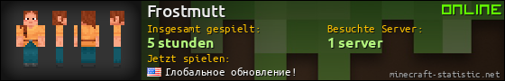 Benutzerleisten 560x90 für Frostmutt