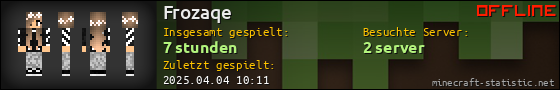 Benutzerleisten 560x90 für Frozaqe