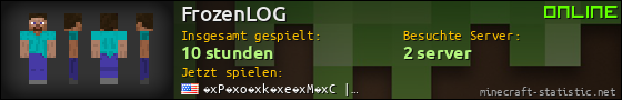 Benutzerleisten 560x90 für FrozenLOG