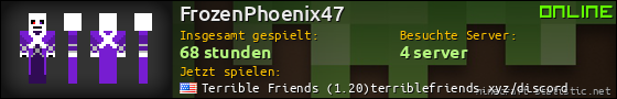 Benutzerleisten 560x90 für FrozenPhoenix47