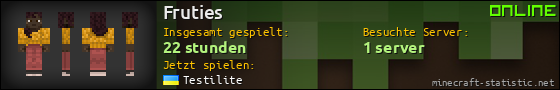 Benutzerleisten 560x90 für Fruties