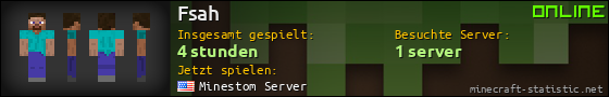 Benutzerleisten 560x90 für Fsah