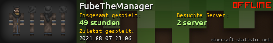 Benutzerleisten 560x90 für FubeTheManager