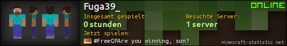 Benutzerleisten 560x90 für Fuga39_