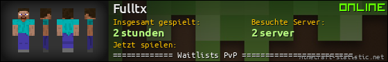 Benutzerleisten 560x90 für Fulltx