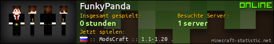 Benutzerleisten 560x90 für FunkyPanda