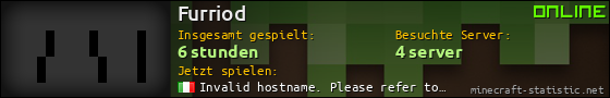 Benutzerleisten 560x90 für Furriod