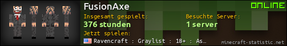 Benutzerleisten 560x90 für FusionAxe