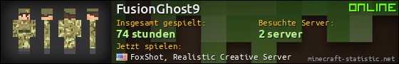 Benutzerleisten 560x90 für FusionGhost9