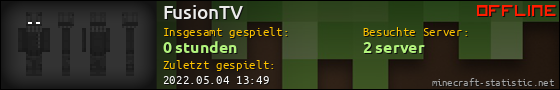 Benutzerleisten 560x90 für FusionTV