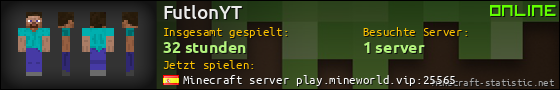 Benutzerleisten 560x90 für FutlonYT