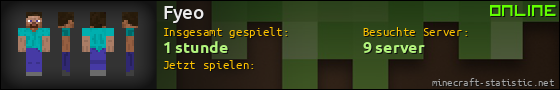 Benutzerleisten 560x90 für Fyeo