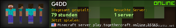 Benutzerleisten 560x90 für G4DD