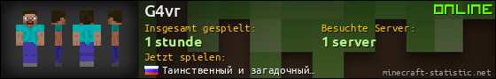 Benutzerleisten 560x90 für G4vr